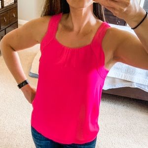 Hot Pink Sleeveless Top